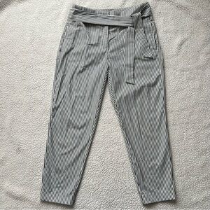 Dynamite Stripped Paper bag Pants